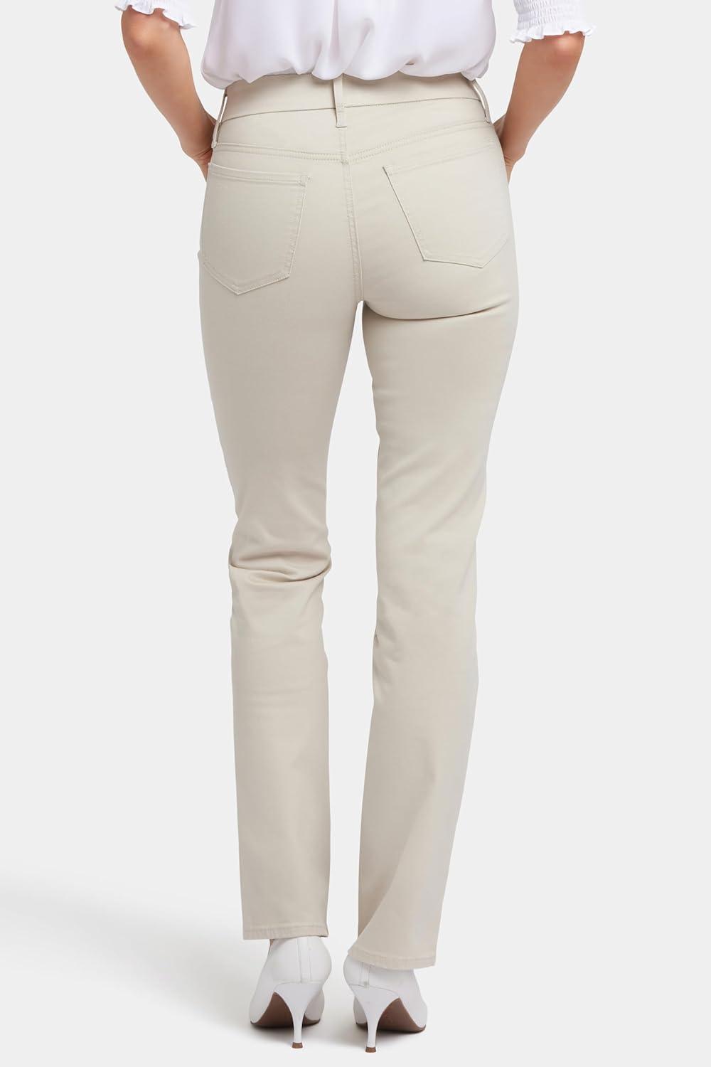 imageNYDJ Womens Marilyn Straight Denim JeansFeather