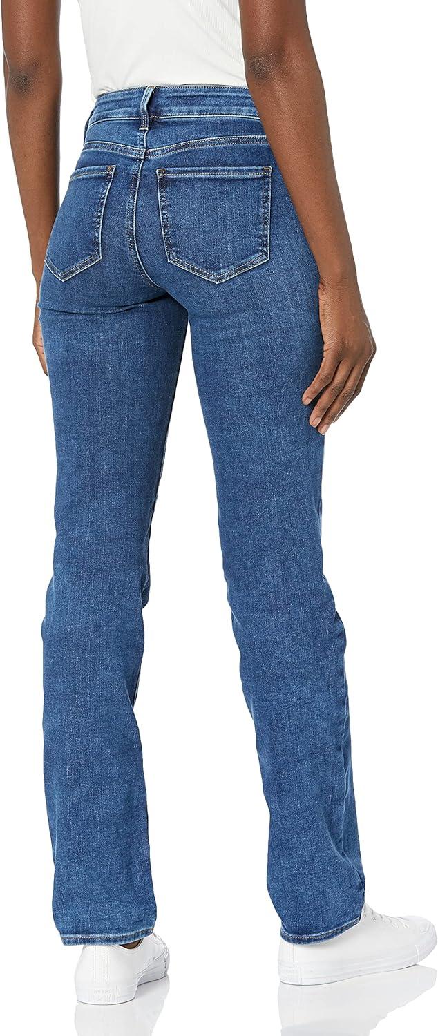 imageNYDJ Womens Marilyn Straight Denim JeansPresidio