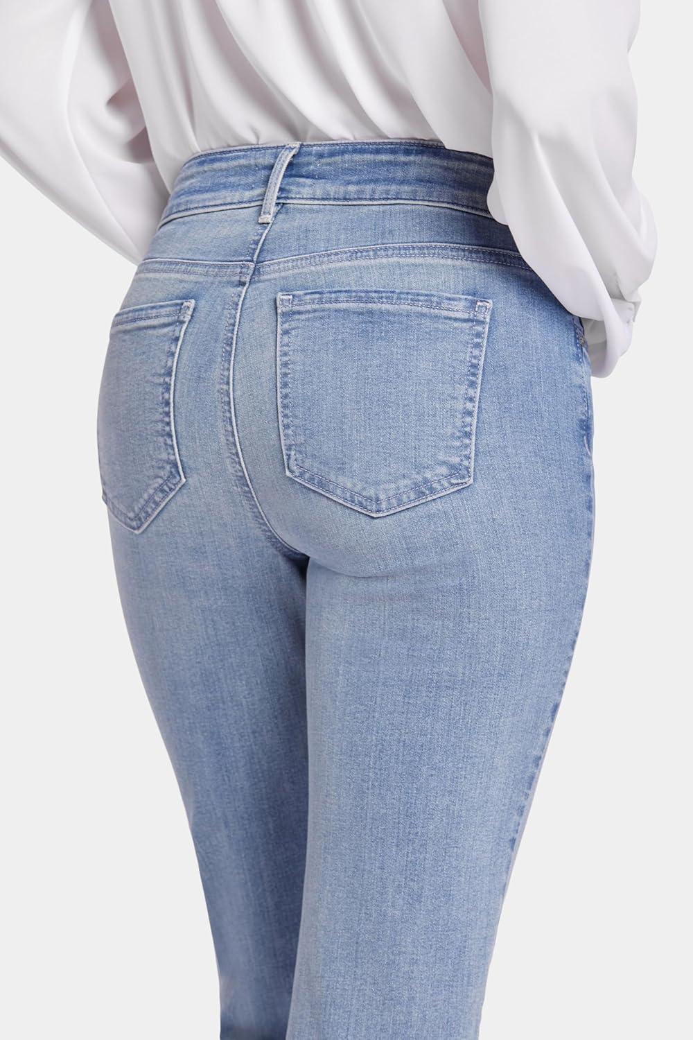 imageNYDJ Womens Marilyn Straight Denim JeansThistle Falls