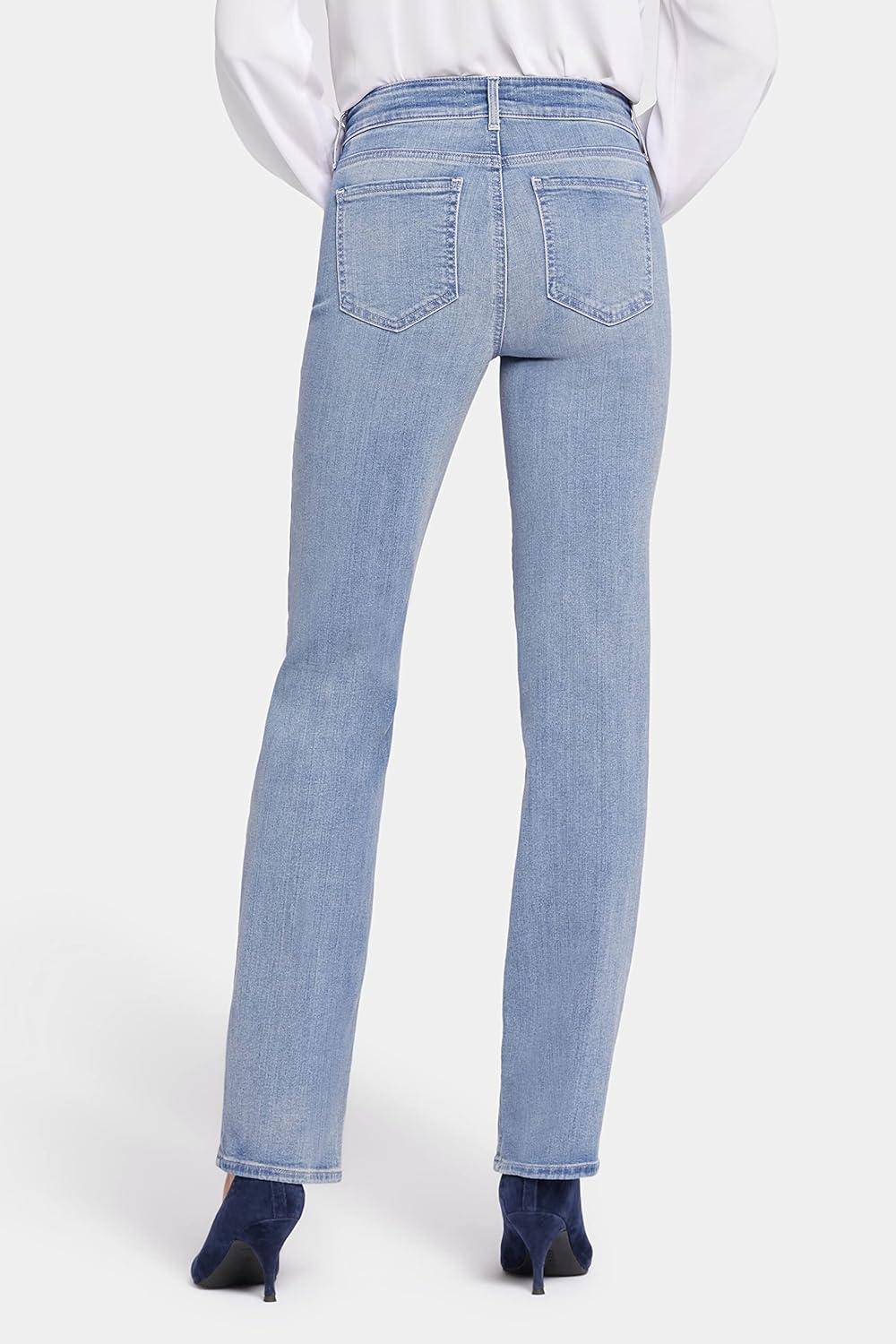 imageNYDJ Womens Marilyn Straight Denim JeansThistle Falls
