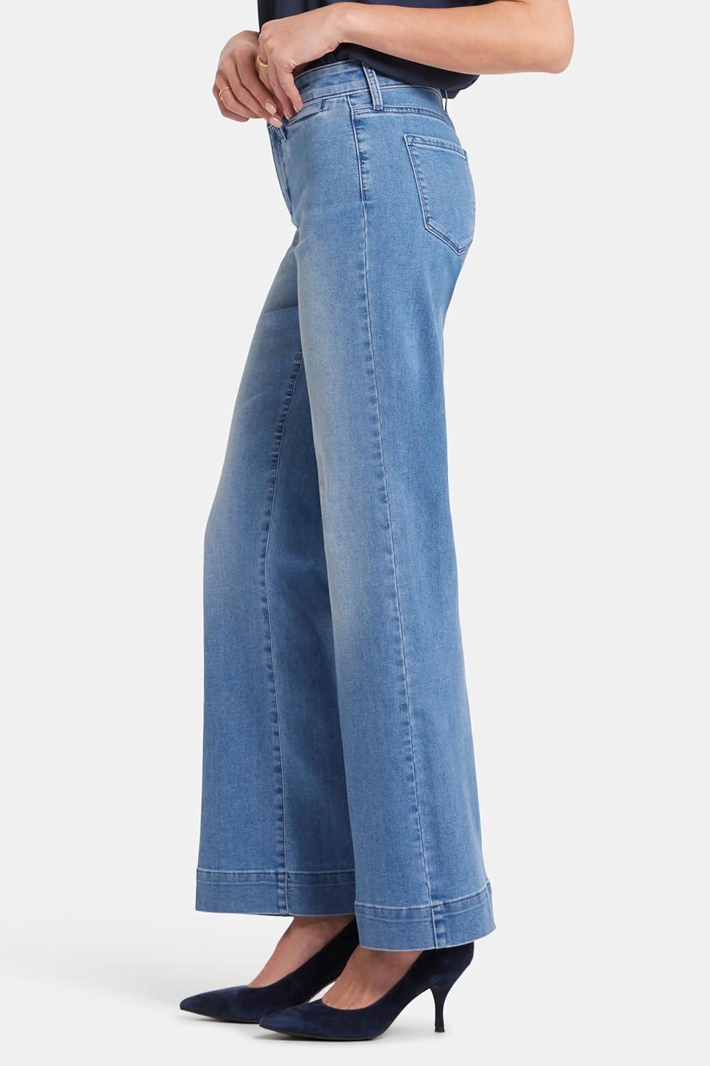 imageNYDJ Womens Teresa Trouser JeanBlue