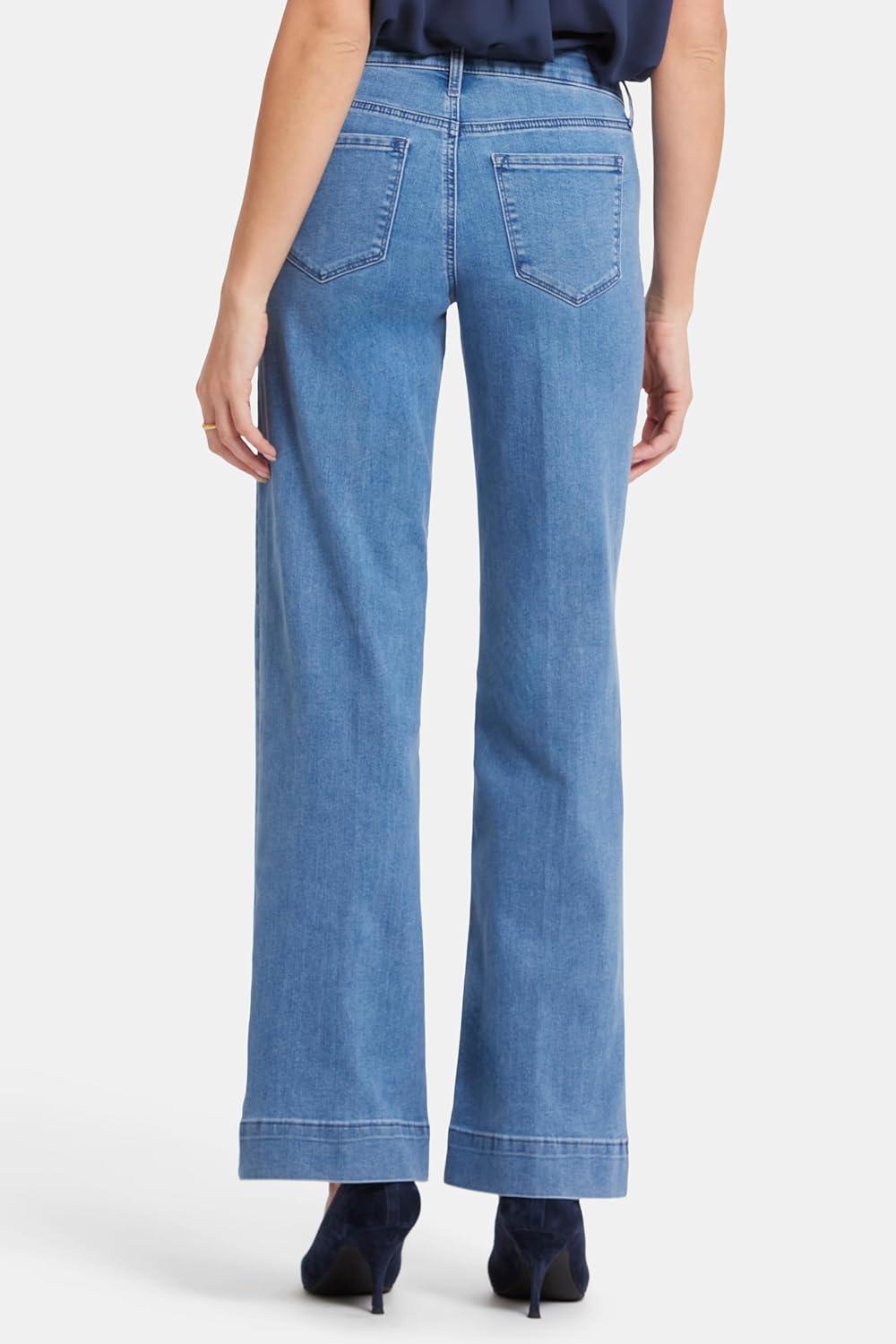 imageNYDJ Womens Teresa Trouser JeanBlue