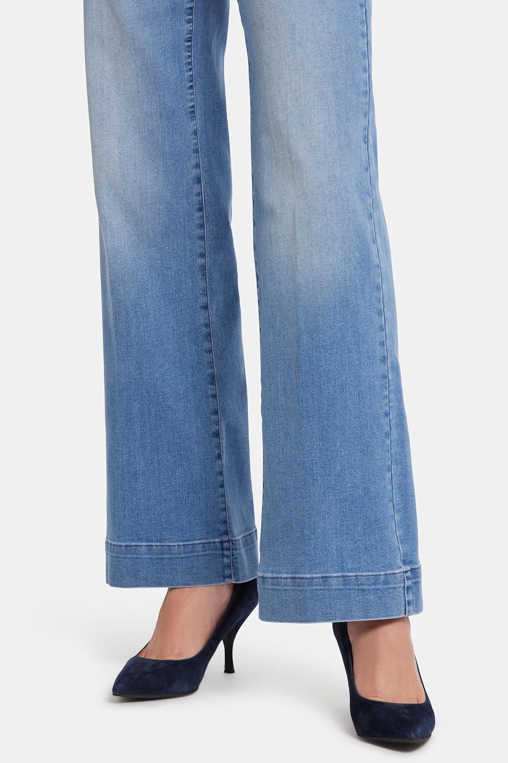imageNYDJ Womens Teresa Trouser JeanBlue