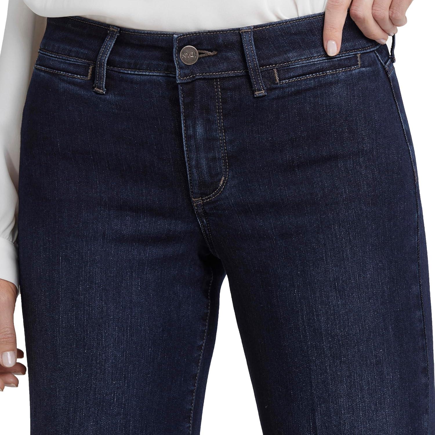 imageNYDJ Womens Teresa Trouser JeanBurbank Wash