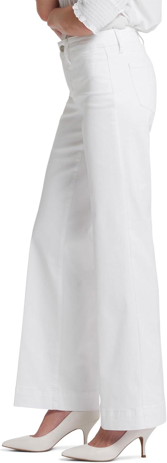 imageNYDJ Womens Teresa Trouser JeanWhite