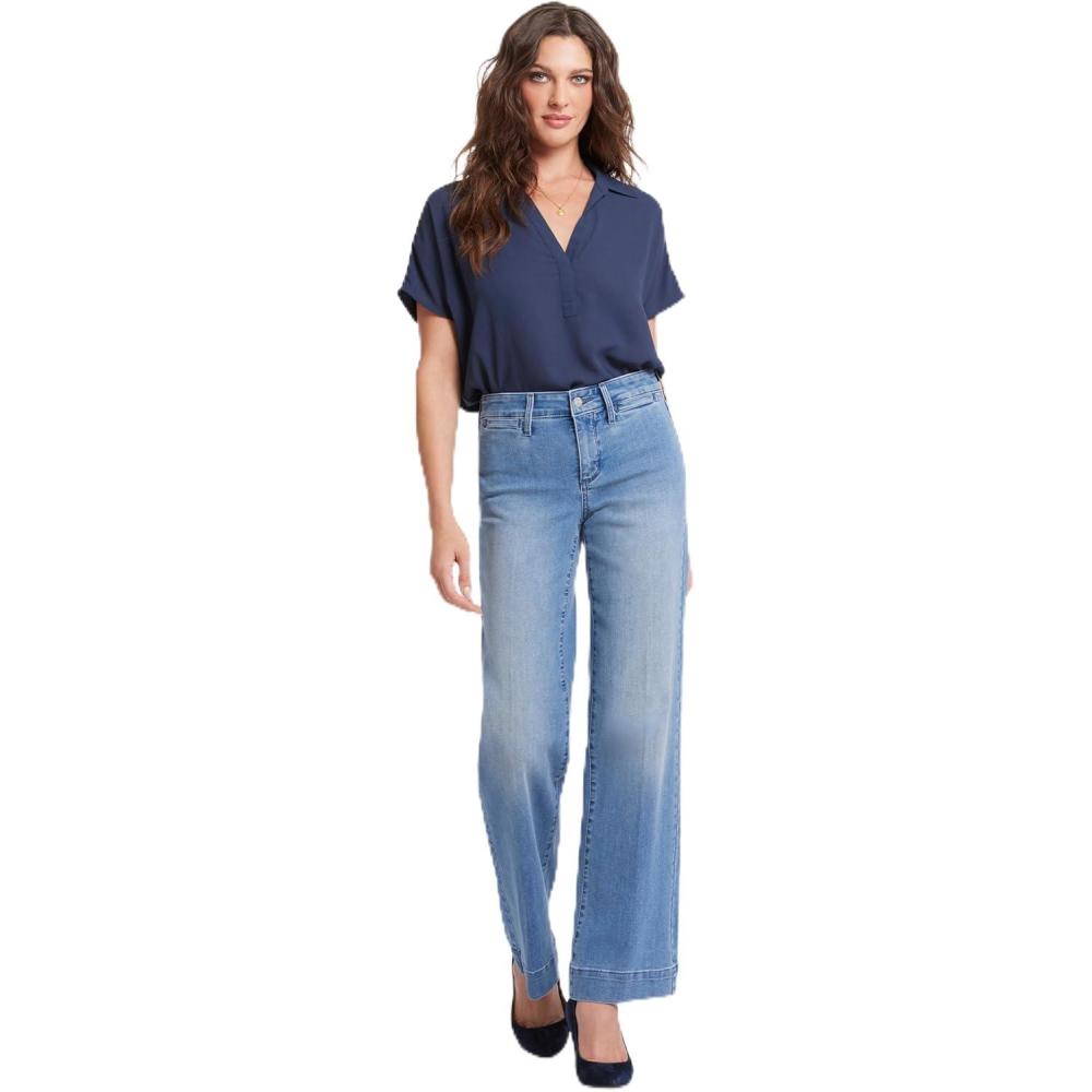 imageNYDJ Womens Teresa Trouser JeanBlue