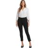 imageNYDJ Womens Betty Ankle Pants in Ponte KnitBlack