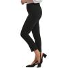 imageNYDJ Womens Betty Ankle Pants in Ponte KnitBlack