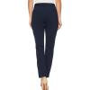 imageNYDJ Womens Betty Ankle Pants in Ponte KnitPeacoat Heather
