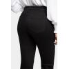 imageNYDJ Womens Marilyn Straight Denim JeansBlack