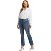 imageNYDJ Womens Marilyn Straight Denim JeansLombard
