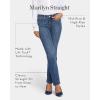 imageNYDJ Womens Marilyn Straight Denim JeansRinse