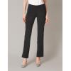 imageNYDJ Womens Marilyn Straight Leg Pants in Ponte KnitCharcoalHeathered