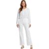imageNYDJ Womens Teresa Trouser JeanWhite