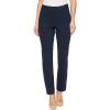 imageNYDJ Womens Betty Ankle Pants in Ponte KnitPeacoat Heather