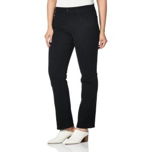 imageNYDJ Womens Marilyn Straight Denim Jeans  Classic Fit Comfortable and Stylish Womens Straight Jeans for Every OccasionBlack P431b