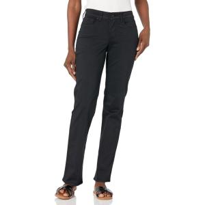 imageNYDJ Womens Marilyn Straight Denim JeansBlack 2299