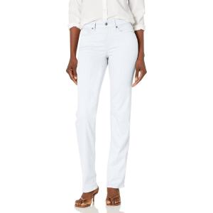 imageNYDJ Womens Marilyn Straight Denim JeansOptic White