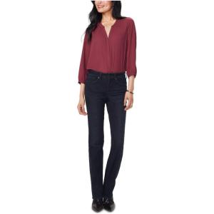 imageNYDJ Womens Marilyn Straight Denim JeansQuentin