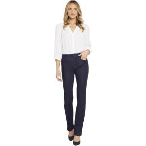 imageNYDJ Womens Marilyn Straight Denim JeansRinse