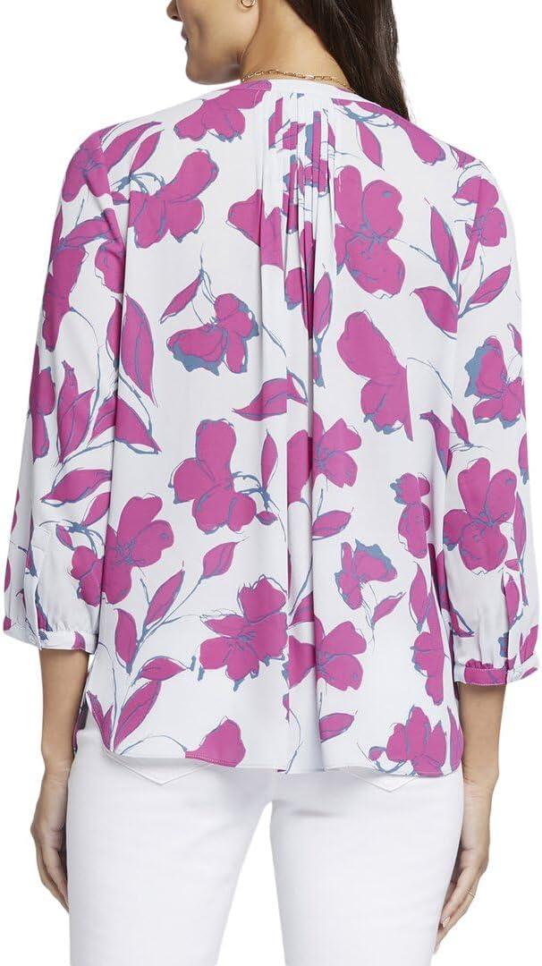 imageNYDJ womens Pintuck BlouseOphelias Orchid