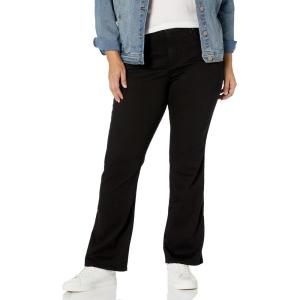 imageNYDJ Womens Plus Size Barbara Bootcut JeanBlack