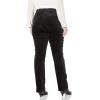 imageNYDJ Womens Plus Size Marilyn Straight Leg Velvet JeansBlack