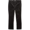 imageNYDJ Womens Plus Size Marilyn Straight Leg Velvet JeansBlack