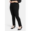 imageNYDJ Womens Size Marilyn Straight PlusBlack