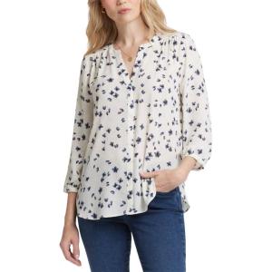 imageNYDJ womens Pintuck BlouseIris Buds