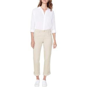 image:imageNYDJ Womens Straight Ankle Chino Pants with CuffPantsFeather