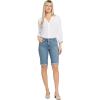 image:imageNYDJ Womens Briella Roll Cuff Denim ShortsHeyburn
