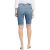 image:imageNYDJ Womens Briella Roll Cuff Denim ShortsHeyburn