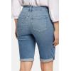 image:imageNYDJ Womens Briella Roll Cuff Denim ShortsHeyburn Wash