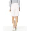image:imageNYDJ Womens Briella Roll Cuff Denim ShortsOptc Wht