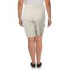 image:imageNYDJ Womens Briella Roll Cuff Denim ShortsPure Feather
