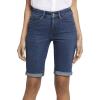 image:imageNYDJ Womens Briella Roll Cuff Denim ShortsGold Coast