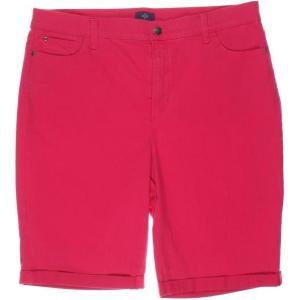 image:imageNYDJ Womens Briella Roll Cuff Denim ShortsSweet Pea