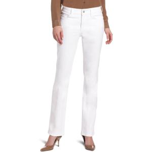 image:imageNYDJ Womens Petite Barbara Bootcut JeansOptic White