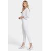 image:imageNYDJ Womens Petite Size Uplift Alina Skinny Jeans in Future Fit DenimOptic White