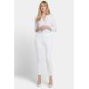 image:imageNYDJ Womens Petite Size Uplift Alina Skinny Jeans in Future Fit DenimOptic White