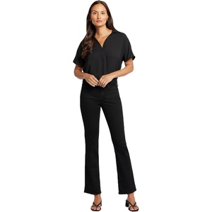 image:imageNYDJ Womens Barbara Bootcut JeansBlack