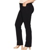 image:imageNYDJ Womens Plus Size Marilyn Straight Ankle JeanBlack