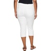 image:imageNYDJ Womens Plus Size Marilyn Straight Crop Cuff JeanOptic White