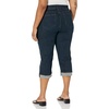 image:imageNYDJ Womens Plus Size Marilyn Straight Crop Cuff JeanTilton