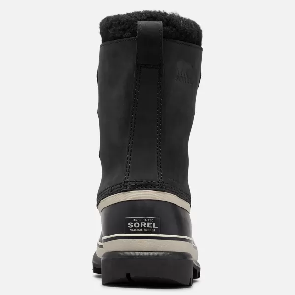 Sorel Mens Caribou Warm Lining MidCalf BootsBlack  Dark Stone