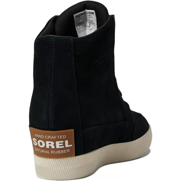 Sorel Womens Out N About Wedge BootsBlack Sea Salt