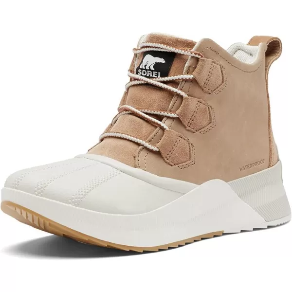 Sorel Womens Out N About III Classic Boot  Waterproof Leather amp Suede Winter BootsCanoe Light Bisque