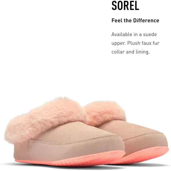 Sorel Womens Go Coffee Run ShoesPeach Blossom Coral Glow