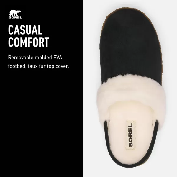 Sorel Womens Nakiska SlipperBlack Natural